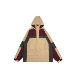 Design fashion color patchwork Velcro zipper fashion Garment Custom made hoodie fashion Garment manufacturer 100% Nylon Horn storage hat design J1018 Design fashion color patchwork Velcro zipper fashion Garment Custom made hoodie fashion Garment manufacturer 100% Nylon Horn storage hat design J1018